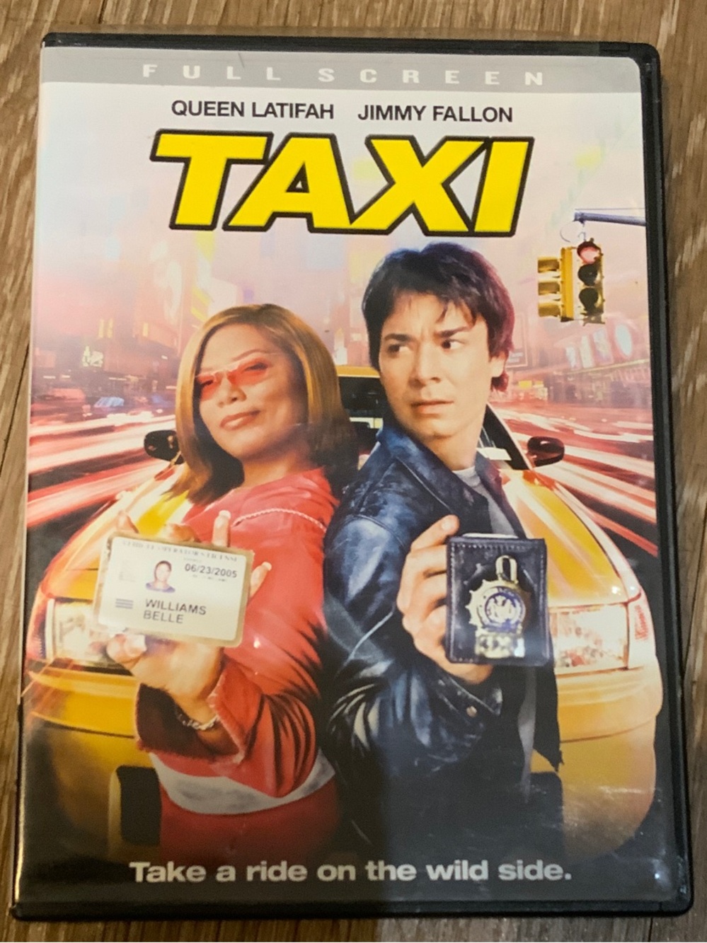Taxi (Yellow) DVD Movie - Queen Latifah, Jimmy Fallon
